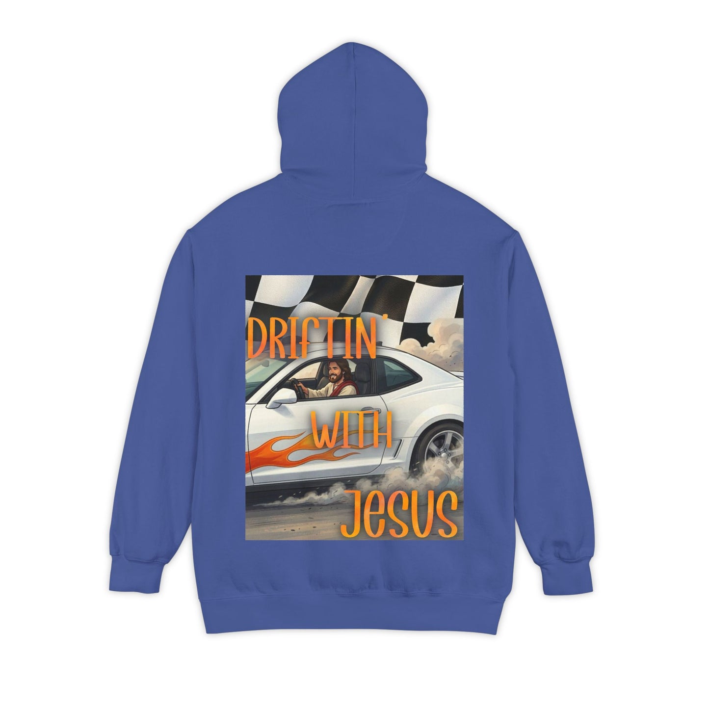 Drifting with jesus Hoodie — racing Graphic