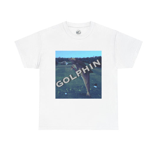 Golphin Golf Tee Shirt - Vintage Dolphin Golf Graphic Tee