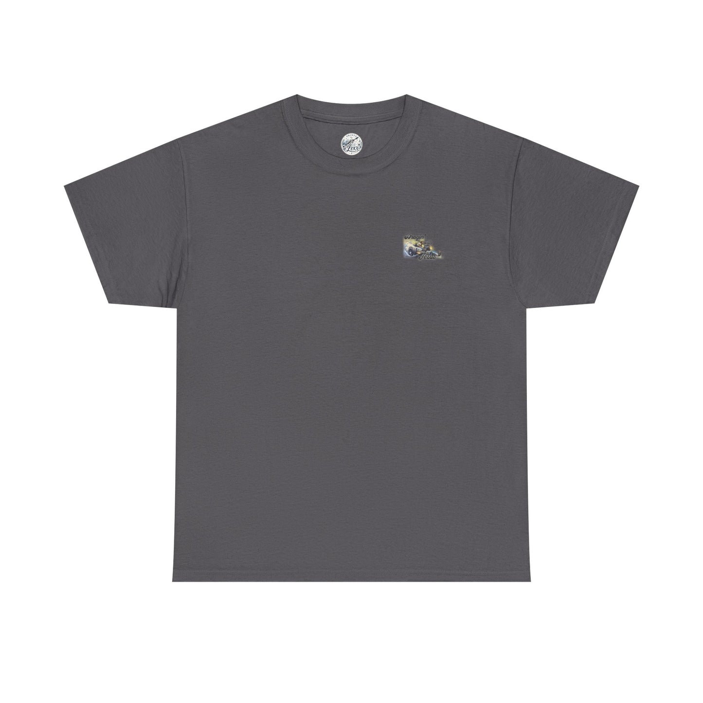 T-Shirt — "Dragin' With Jesus" Classic Car Faith Tee