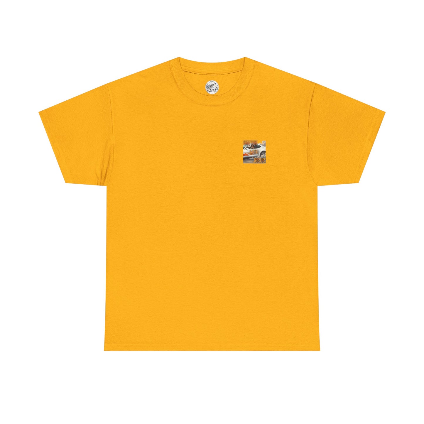 Driftin' With Jesus T-Shirt — Vintage Car Faith Graphic Tee