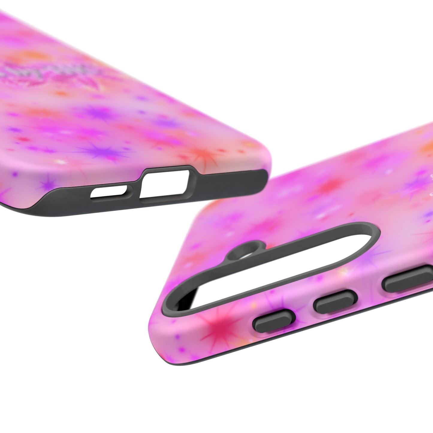 Tough Case — "Fueled by THC" Pink Tie-Dye Phone Cover