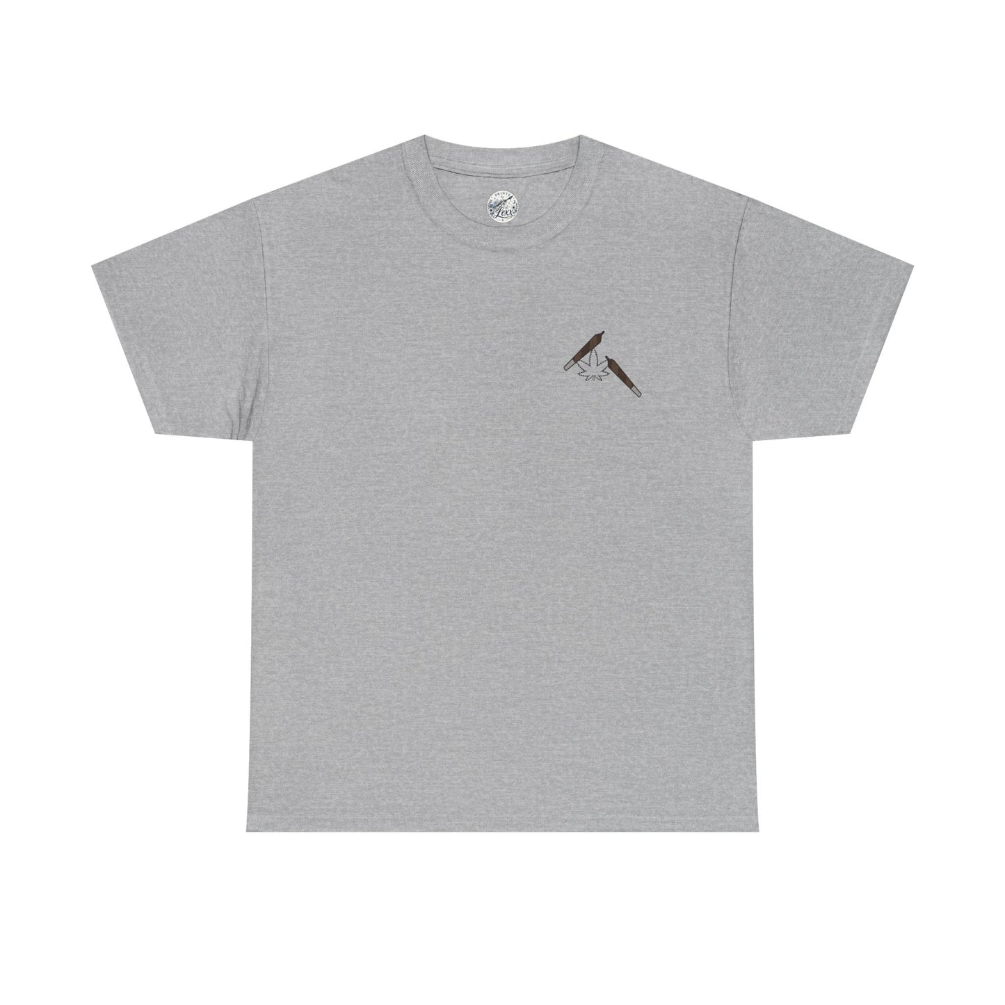 T-Shirt — "Pass joints, Not judgments" Retro Green Script Tee