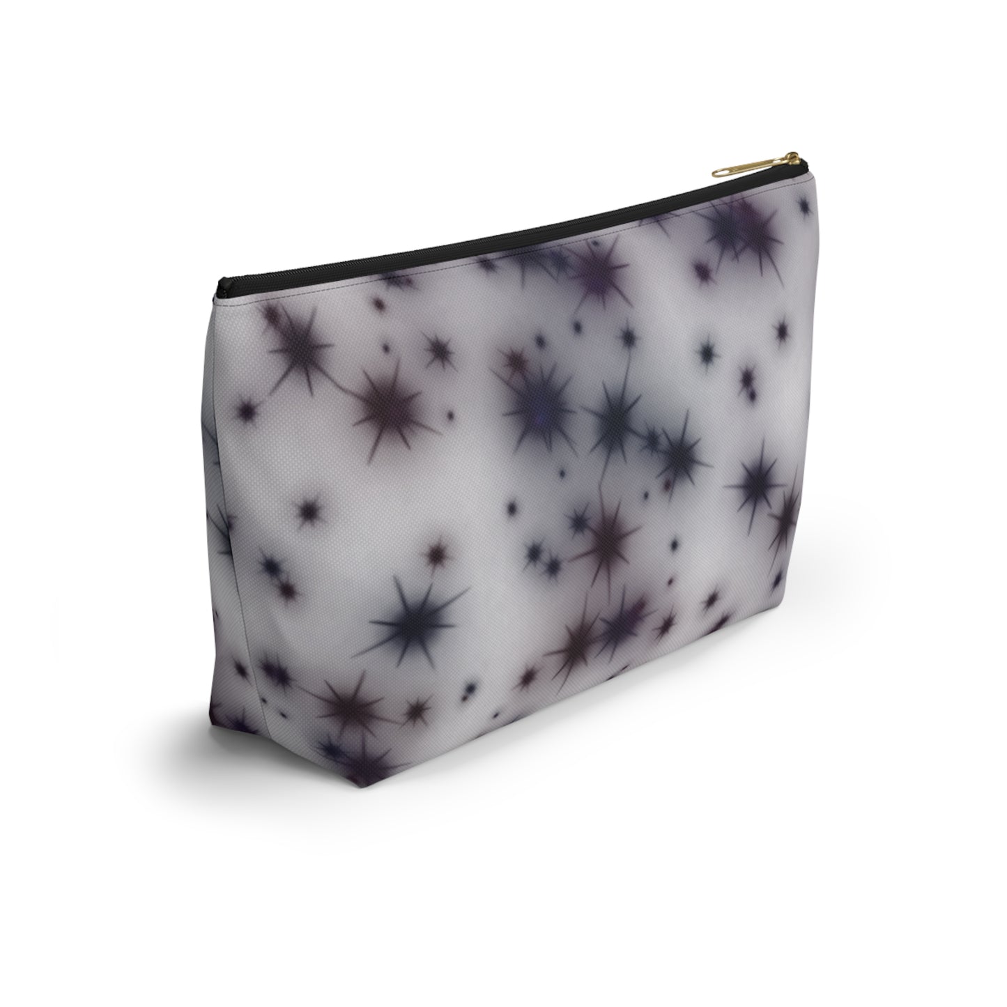 Starry Night Accessory Pouch — Cosmetic Bag with Abstract Sparkle Print
