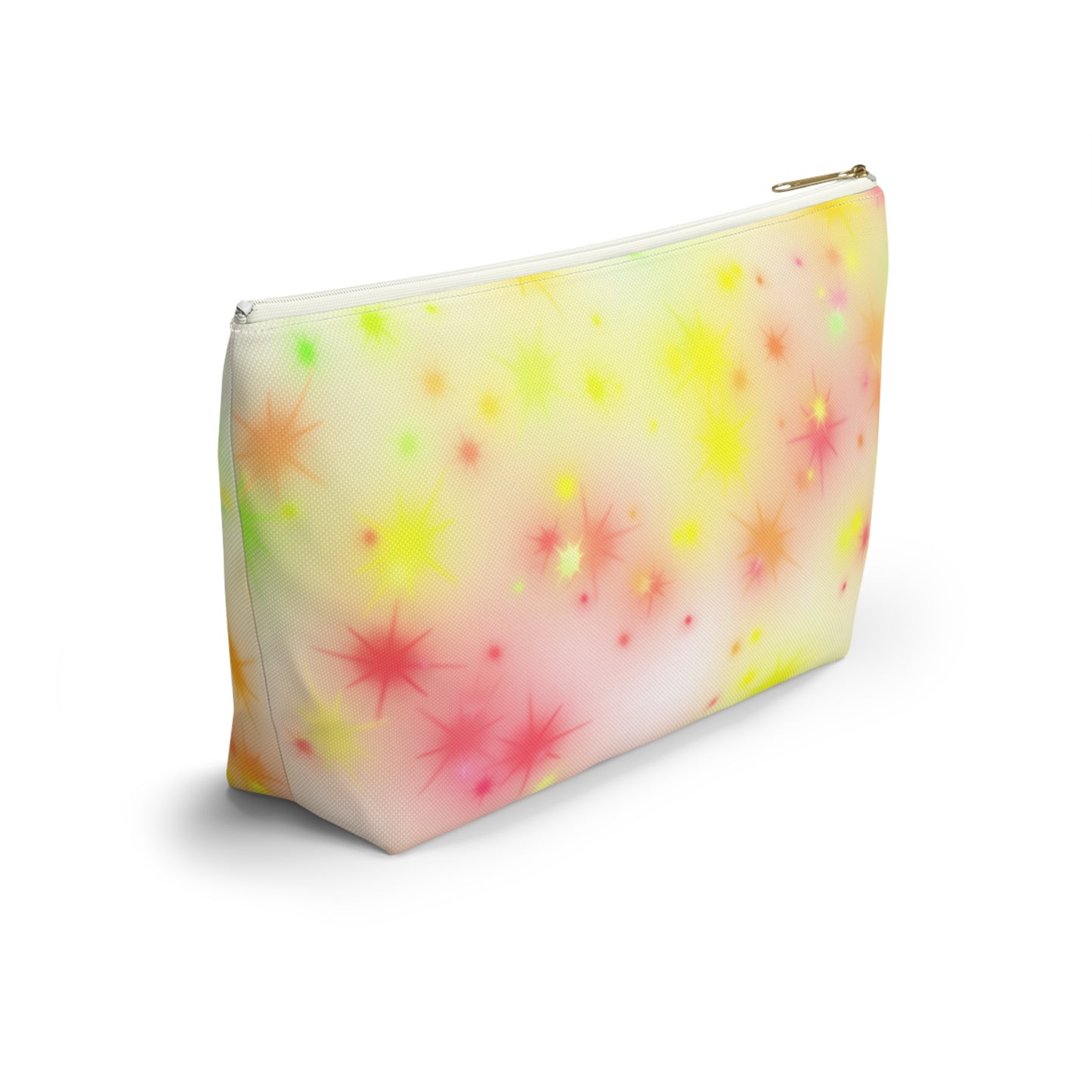 Starburst Cosmetic Pouch — Neon Sparkle Accessory Bag