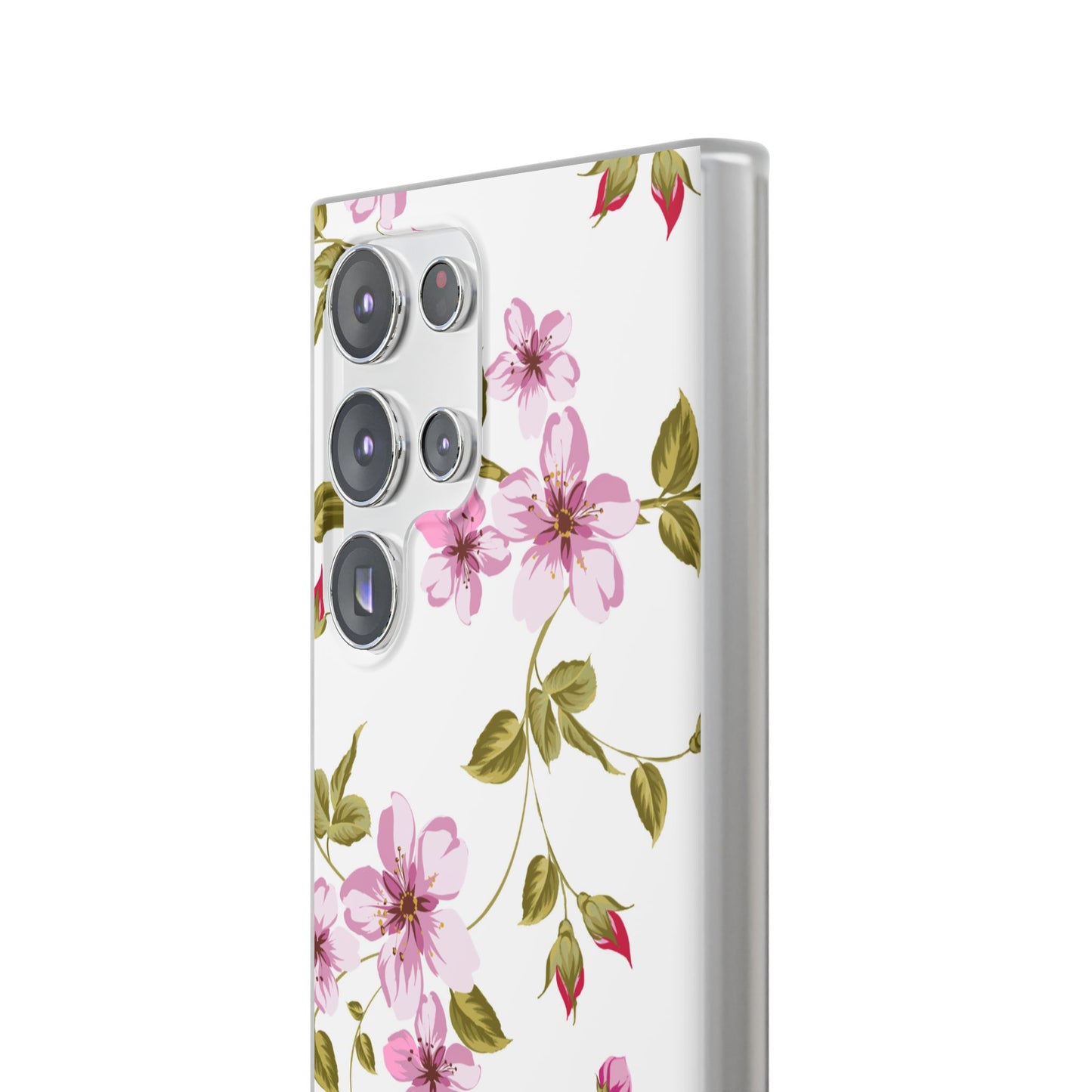 Floral Pink Blossom Phone Case — Slim Flexi Protective Case