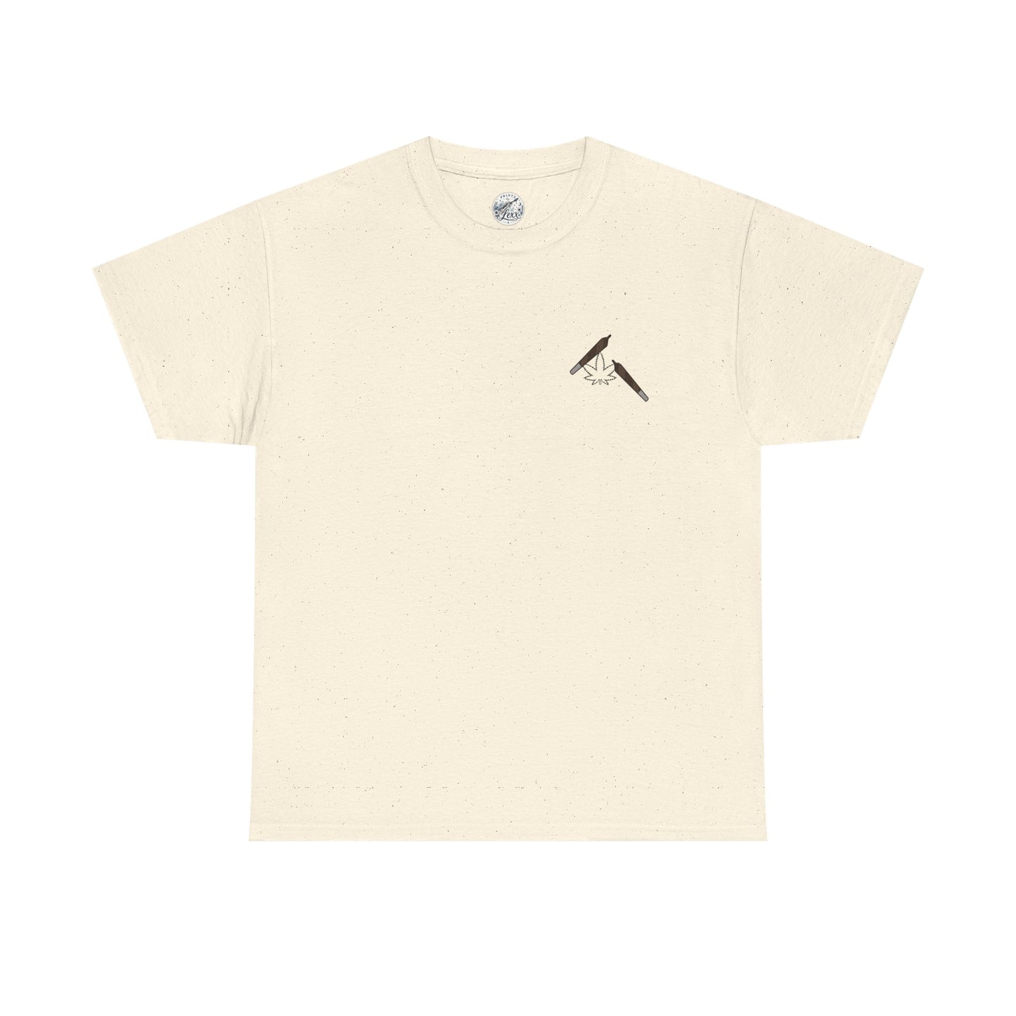 T-Shirt — "Pass joints, Not judgments" Retro Green Script Tee