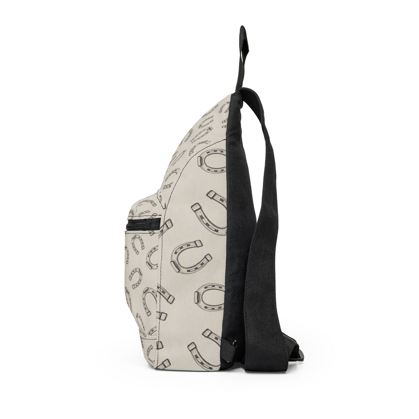 Horseshoe Pattern Sling Bag — Lucky Equestrian Crossbody