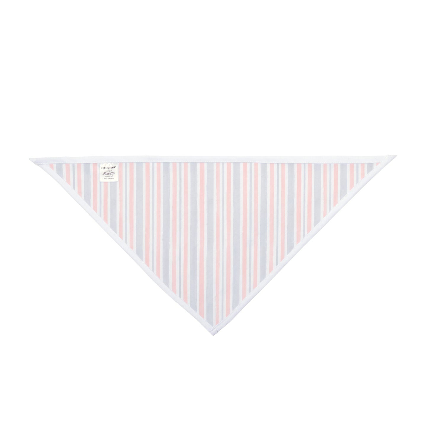 Patriotic Red White Blue Striped Pet Bandana — Americana Dog & Cat Accessory for 4th of July