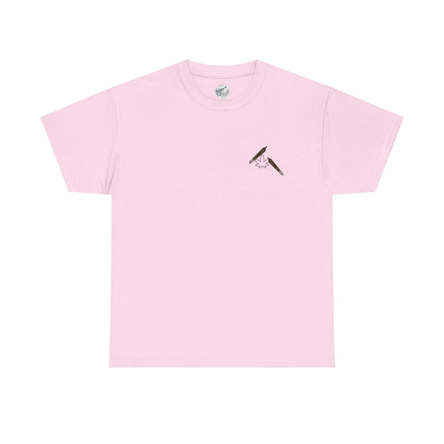 T-Shirt — "Pass joints, Not judgments" Retro Green Script Tee