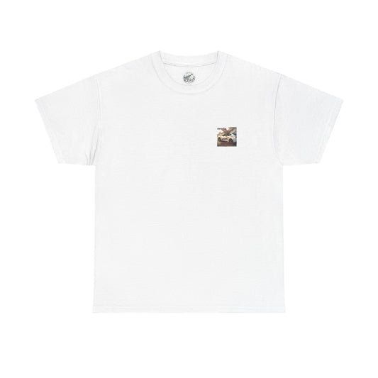 T-Shirt — "Dragin' With Jesus" Retro Racing Graphic Tee