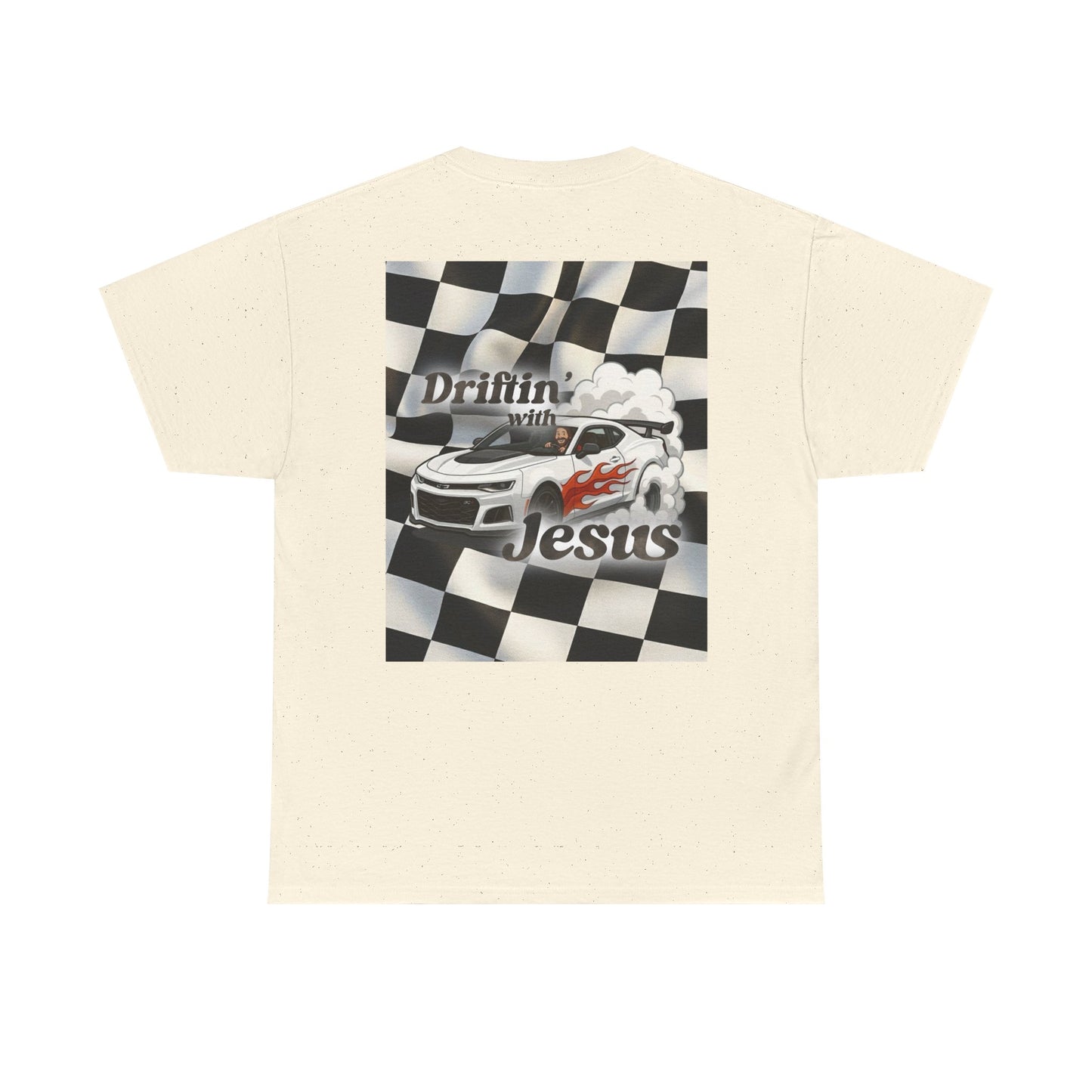 Driftin' With Jesus T-Shirt — Christian Car Racing Tee