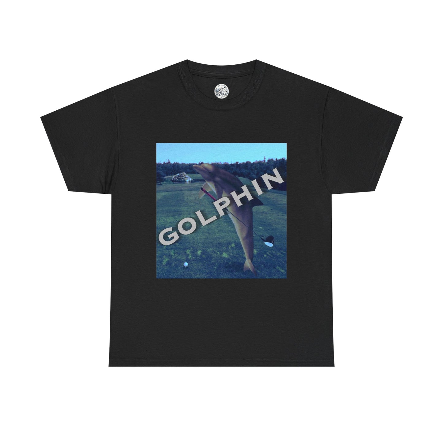 Golphin Golf Tee Shirt - Vintage Dolphin Golf Graphic Tee