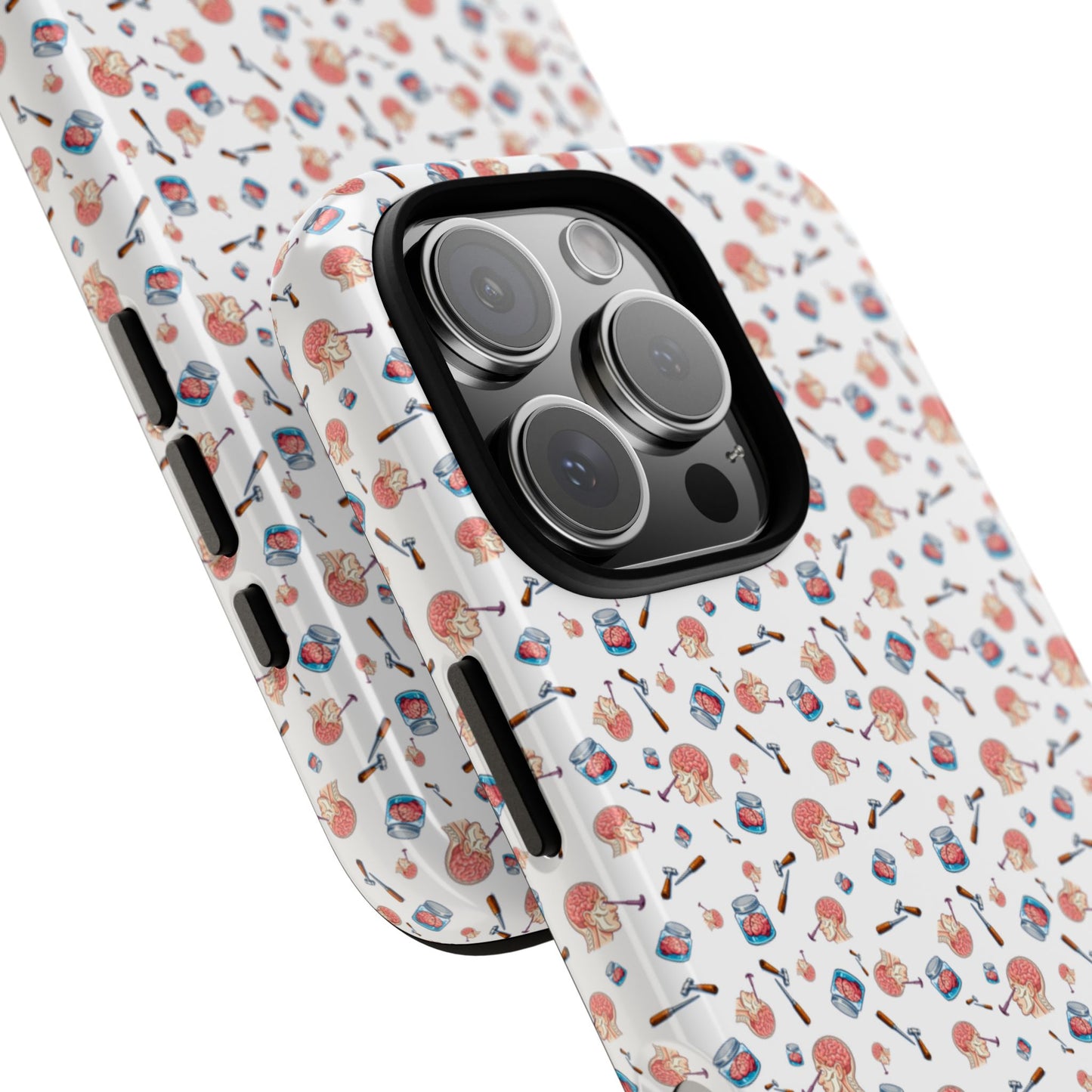 Lobotomy design Tough Phone Case – Durable Protective Cover with lobotomy Pattern
