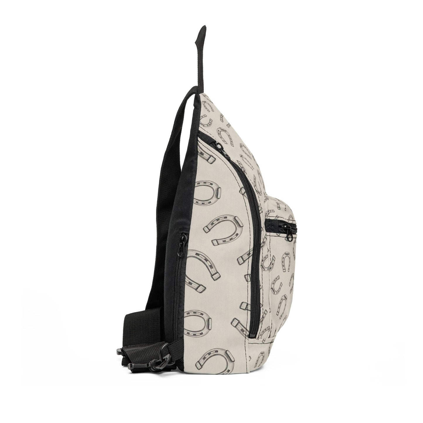 Horseshoe Pattern Sling Bag — Lucky Equestrian Crossbody