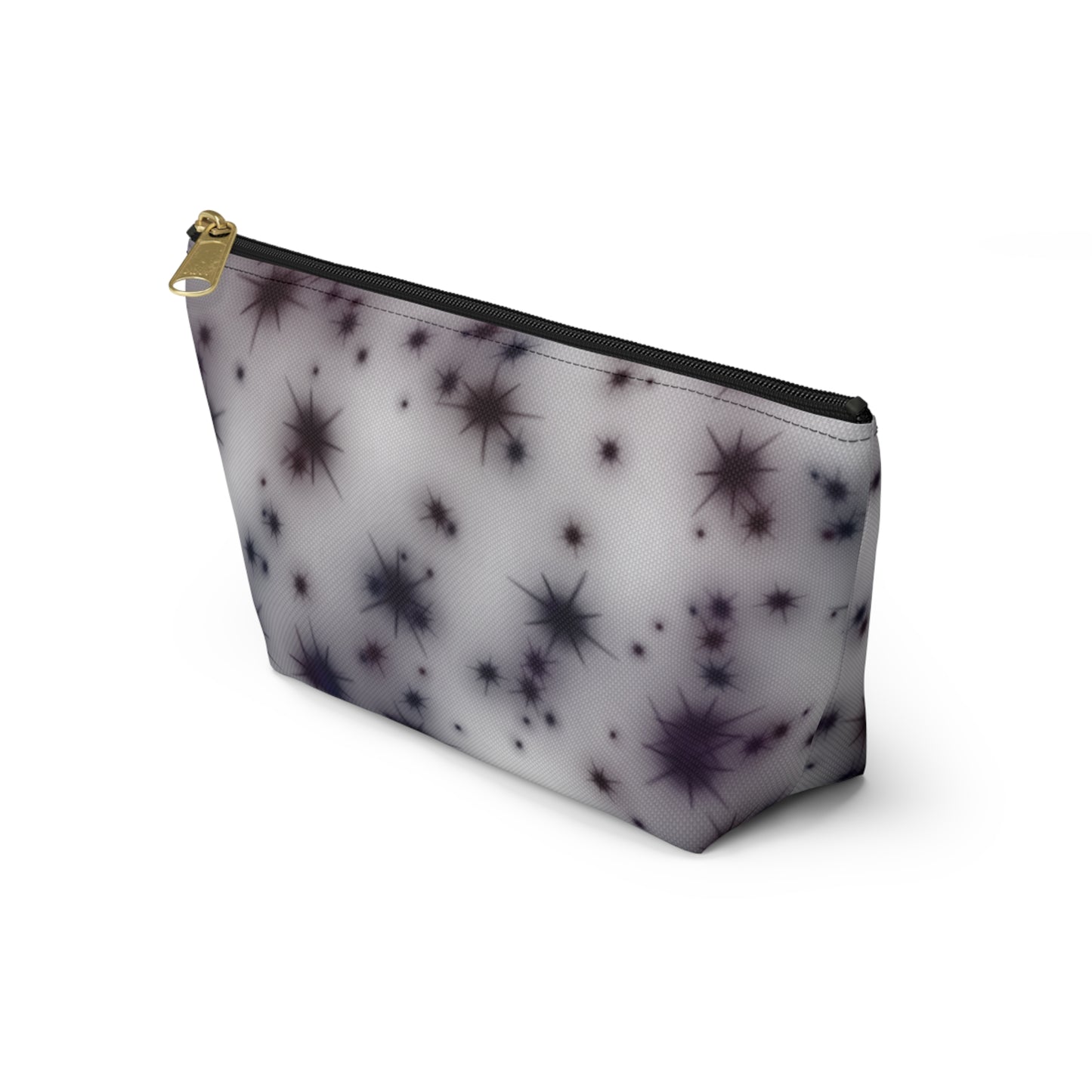 Starry Night Accessory Pouch — Cosmetic Bag with Abstract Sparkle Print