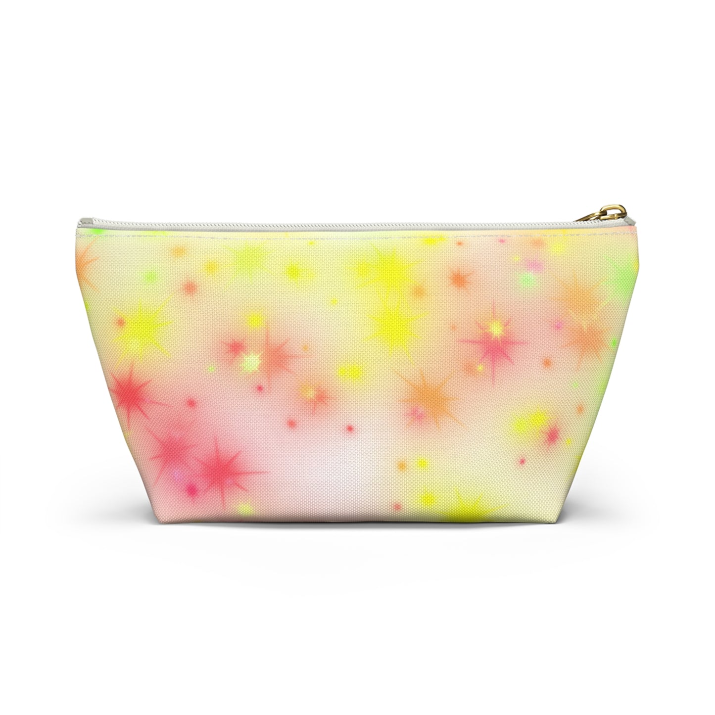 Starburst Cosmetic Pouch — Neon Sparkle Accessory Bag