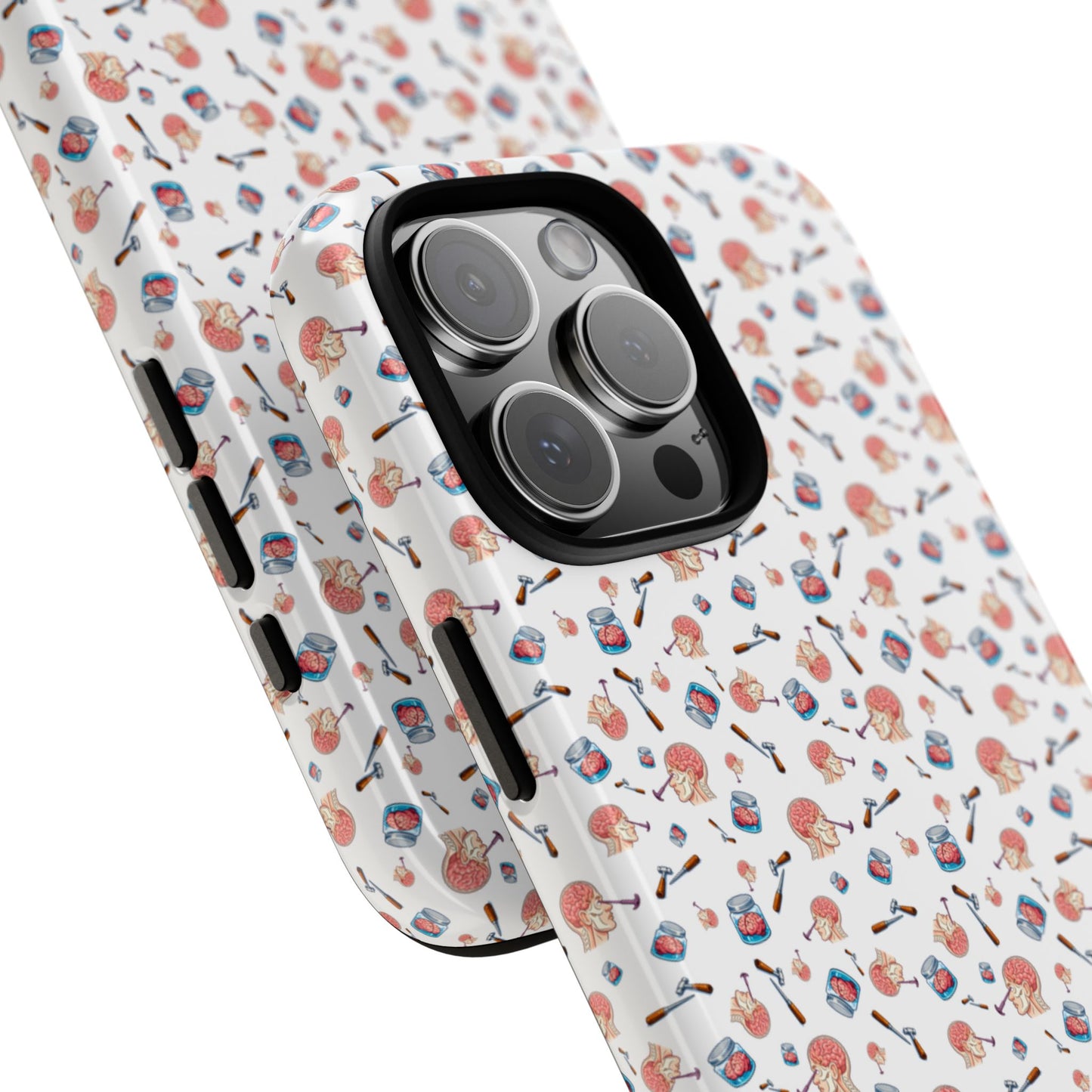 Lobotomy design Tough Phone Case – Durable Protective Cover with lobotomy Pattern