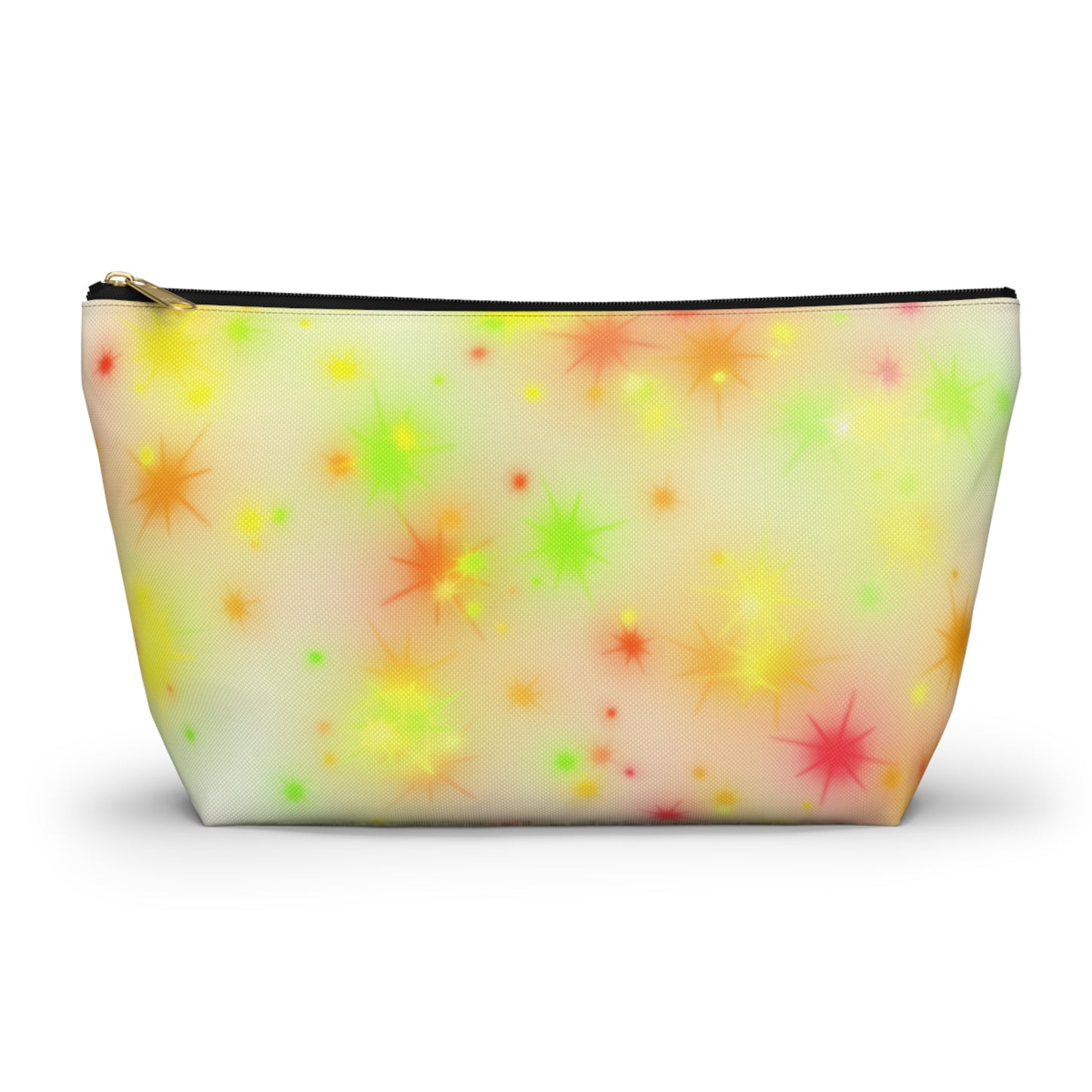 Starburst Cosmetic Pouch — Neon Sparkle Accessory Bag