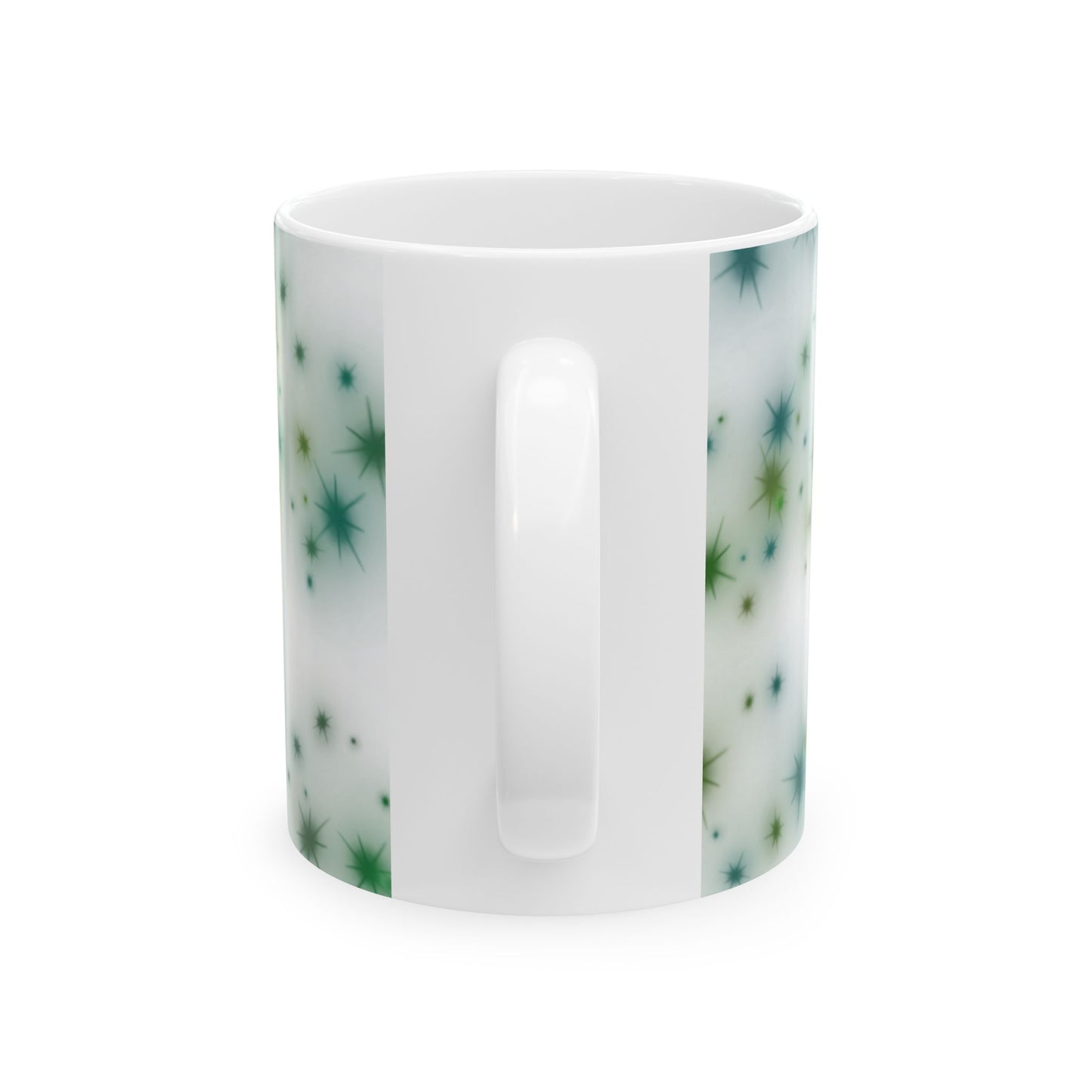 Butterfly Skeleton Ceramic Mug — Butterfly Wings Skeleton Art Coffee Cup (11oz/15oz)
