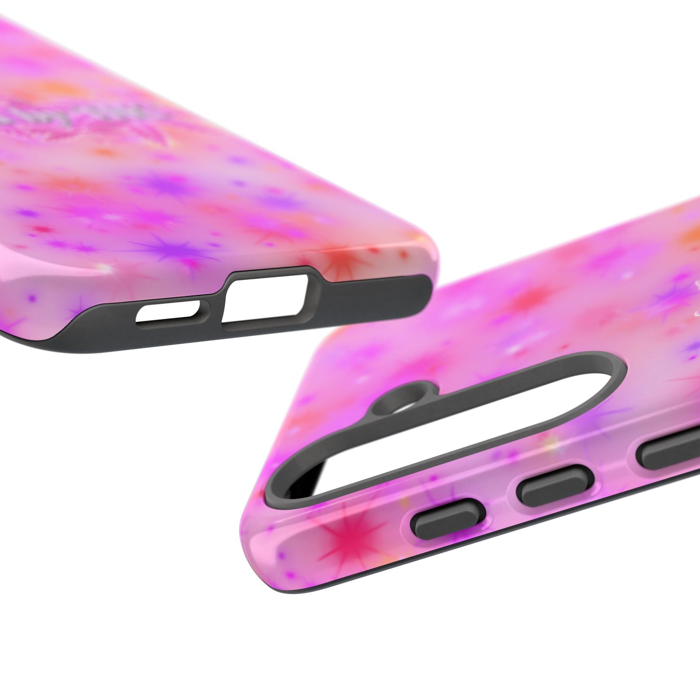 Tough Case — "Fueled by THC" Pink Tie-Dye Phone Cover