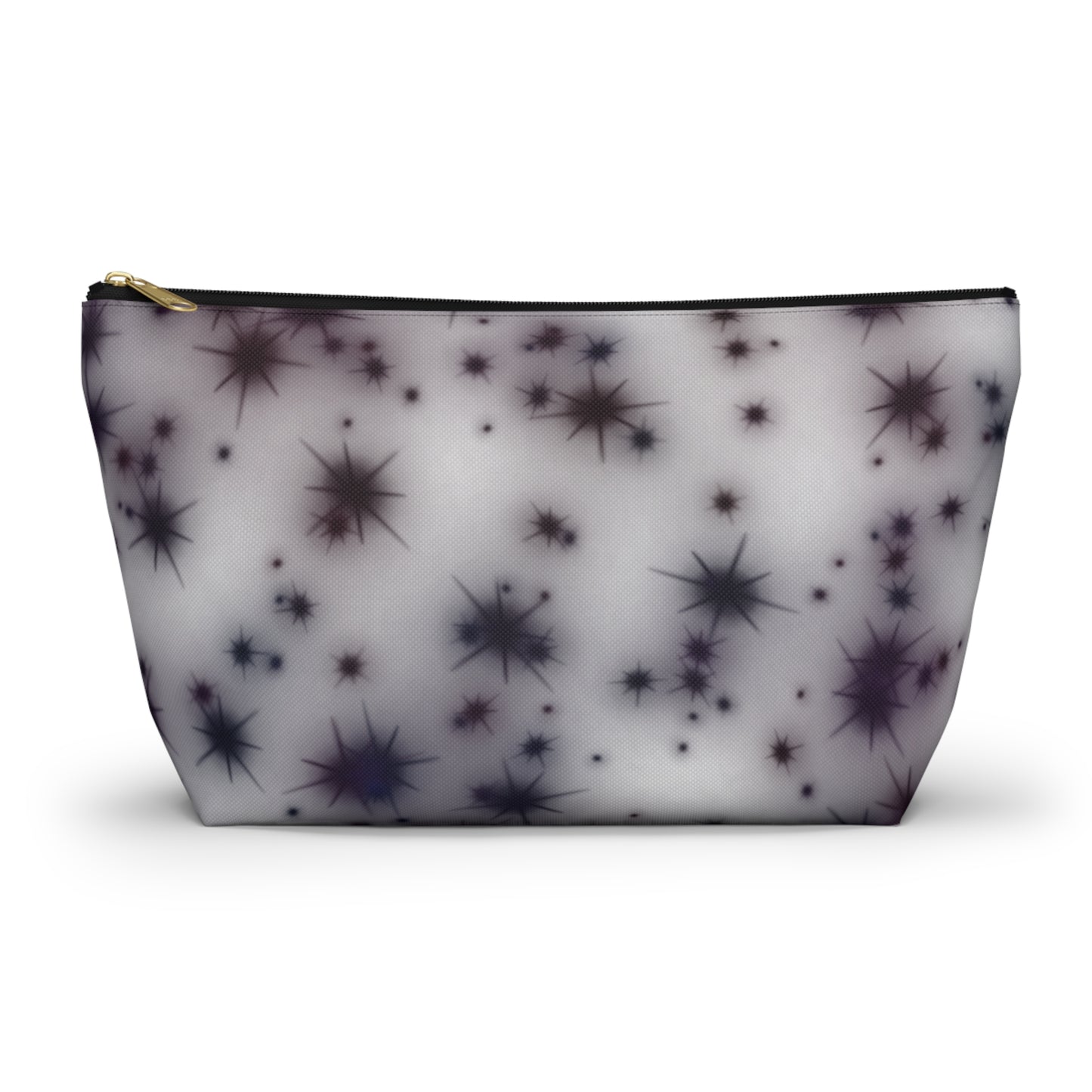 Starry Night Accessory Pouch — Cosmetic Bag with Abstract Sparkle Print