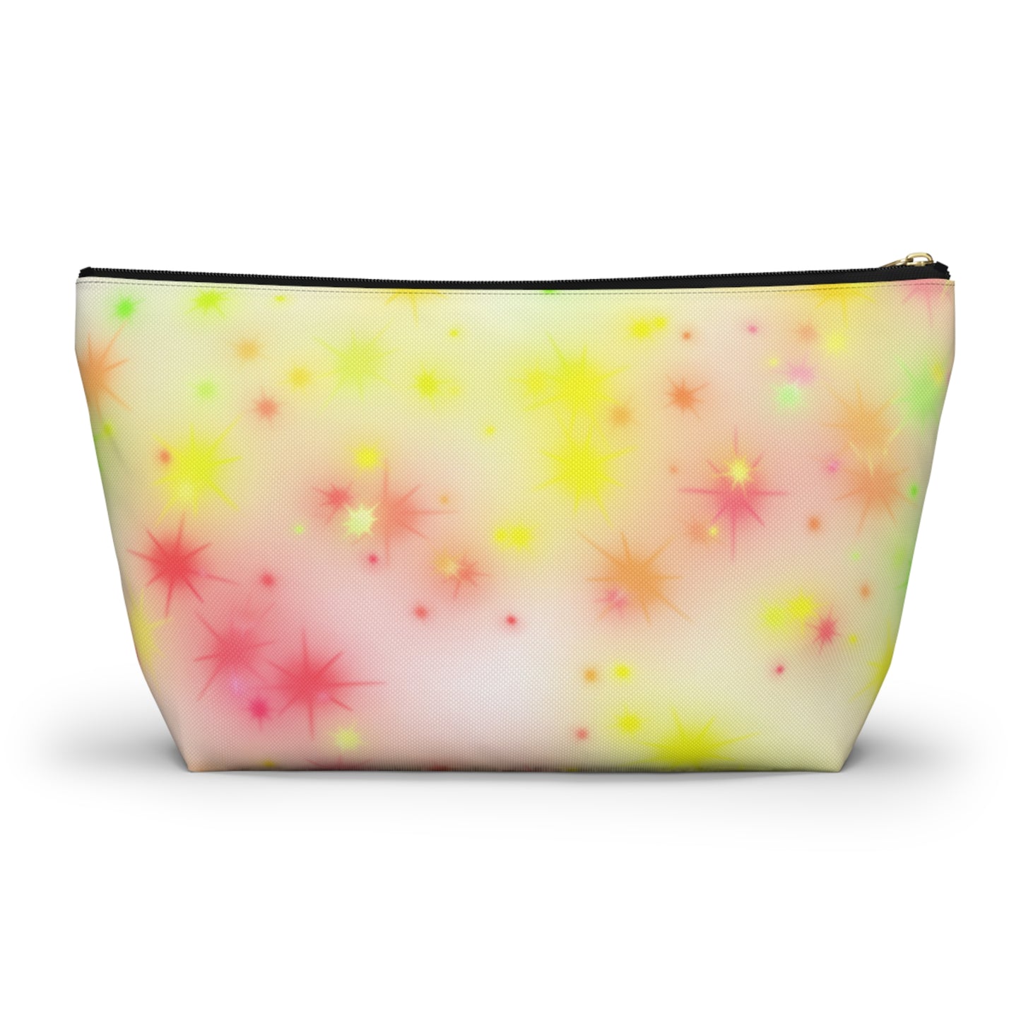 Starburst Cosmetic Pouch — Neon Sparkle Accessory Bag