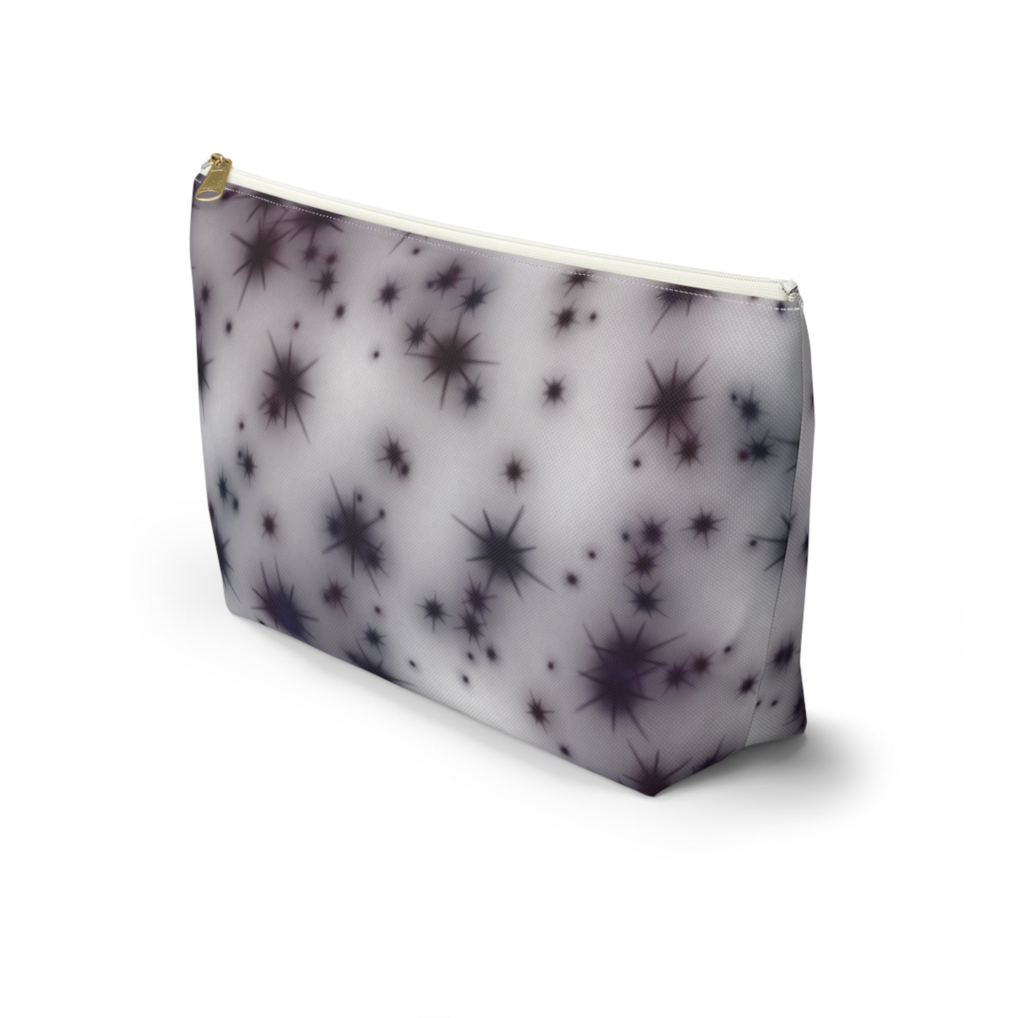 Starry Night Accessory Pouch — Cosmetic Bag with Abstract Sparkle Print